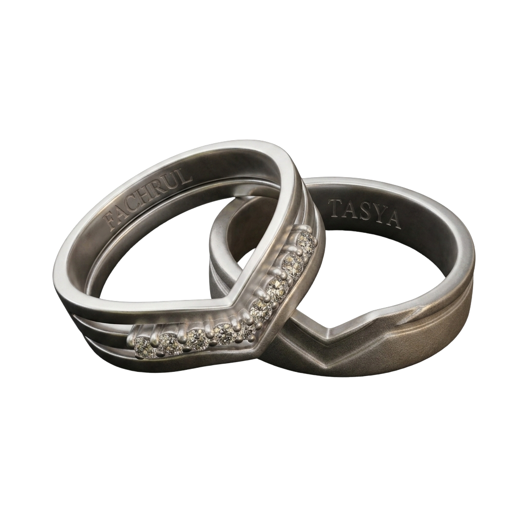 Wedding Rings Monogram